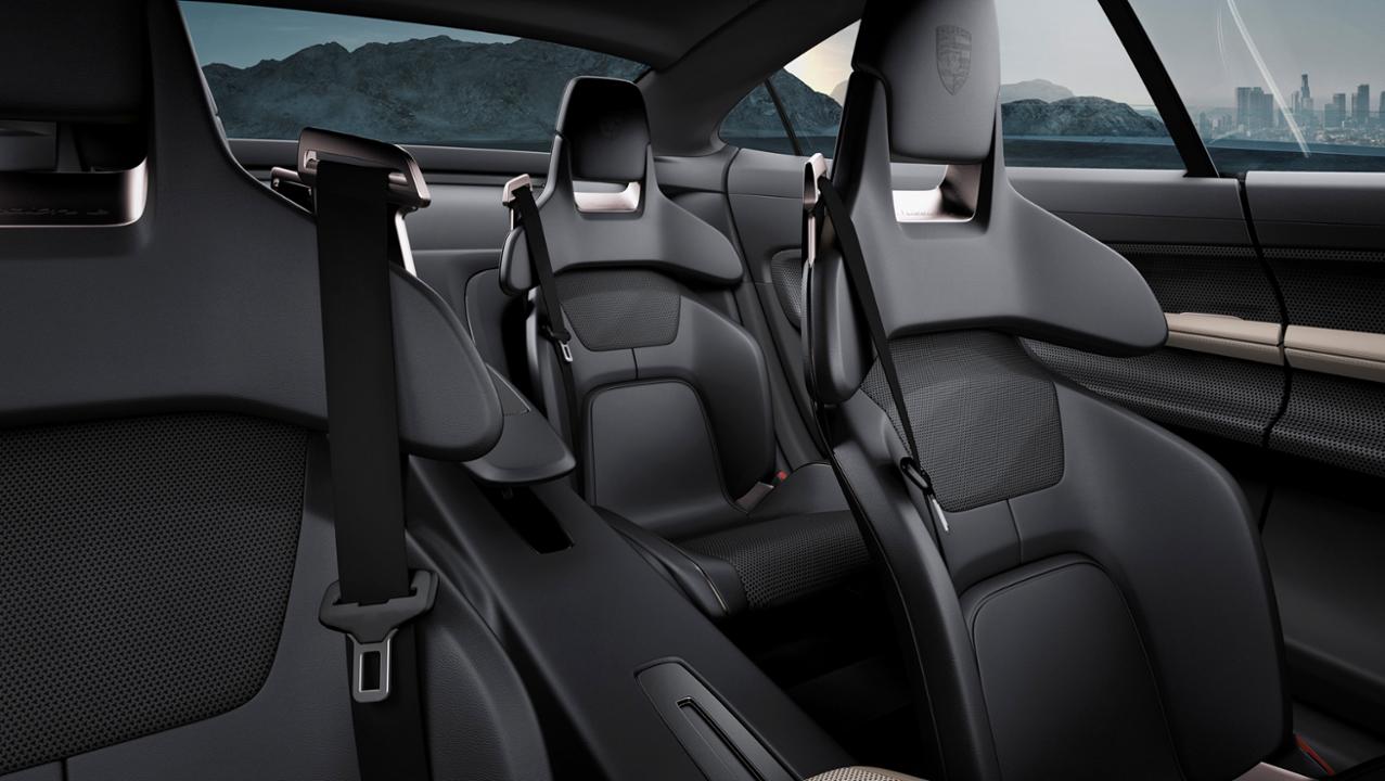 porsche mission E interior