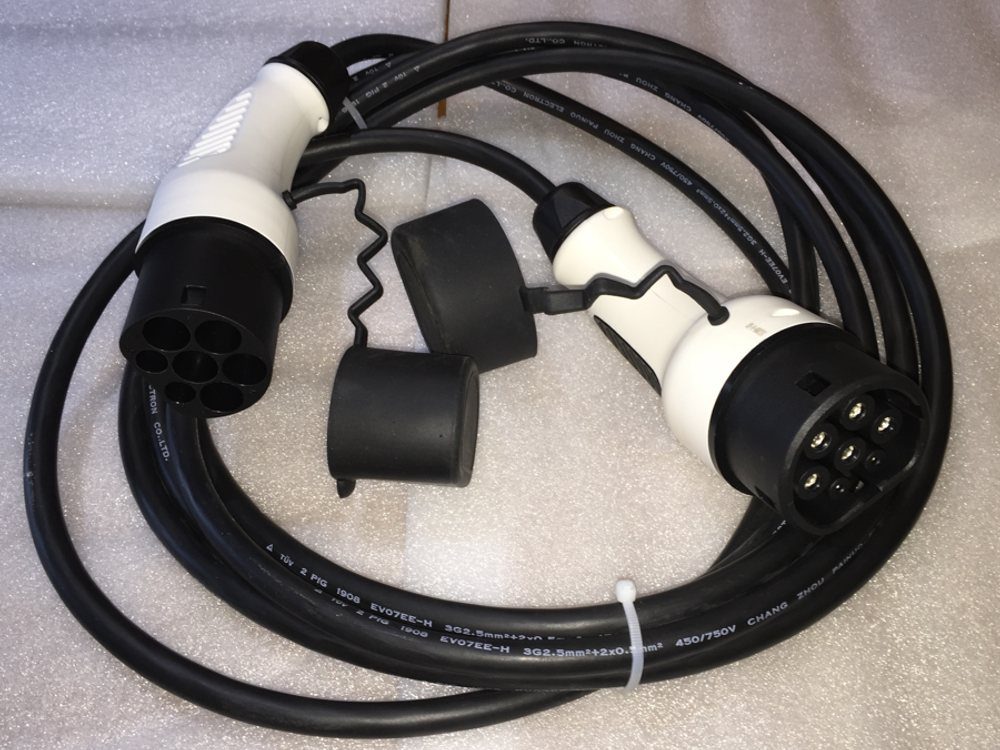 Type 2 - Type 2 Charging Cable from above
