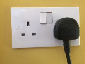 13 Amp Socket Mode 2 charging