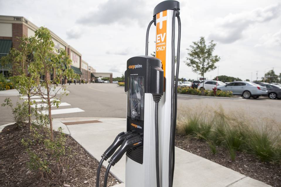 EV charging station