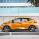 2017 Chevrolet Bolt EV. Side view