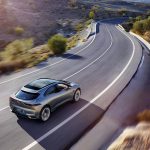 Jaguar I-Pace on road