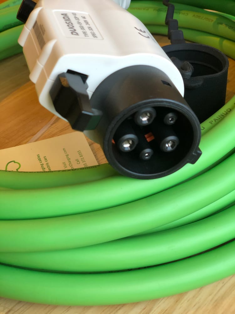 Type 2 - Type 1 Charging Cable 32 Amp 7.5M