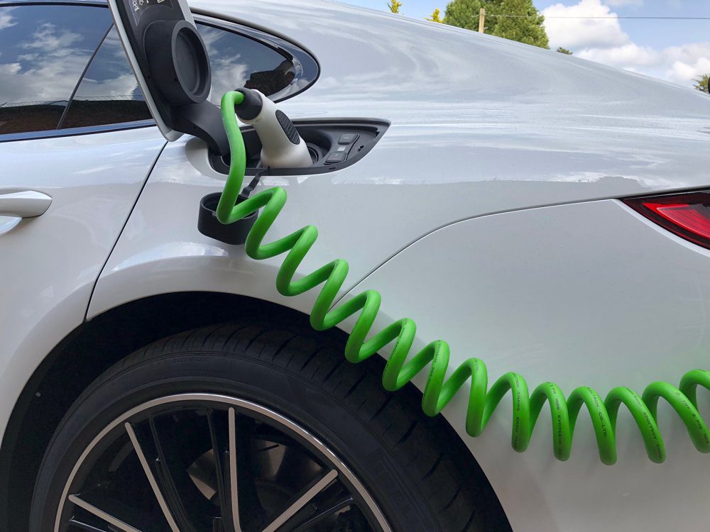 Type 2 - Type 2 Spring Charging Cable 32 Amp Green