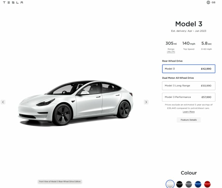Upgraded Tesla Model 3 Arriving Uk Ev Charging Cables
